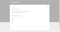 Desktop Screenshot of differ.com.au