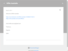 Tablet Screenshot of differ.com.au